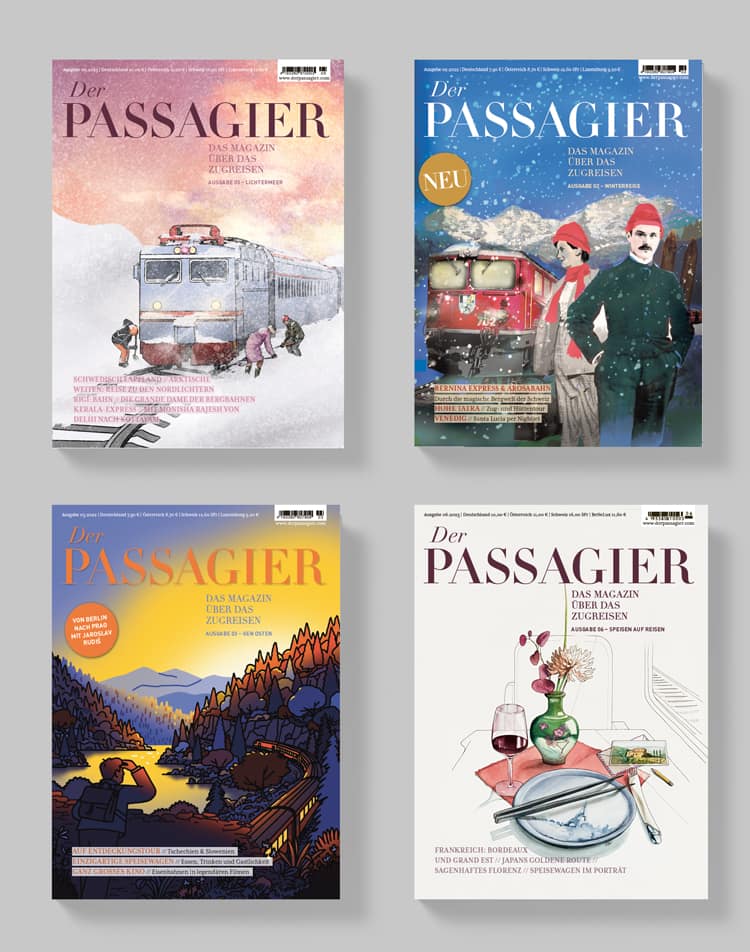 The Passenger: A Magazine about the Art of Travelling by Train | Der Passagier: das Magazin über das Zugreisen